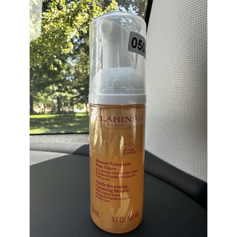 Clarins Gentle Renewing Cleansing Mousse Alpine Herbs & Tamarind 50mL 1.7oz NEW
